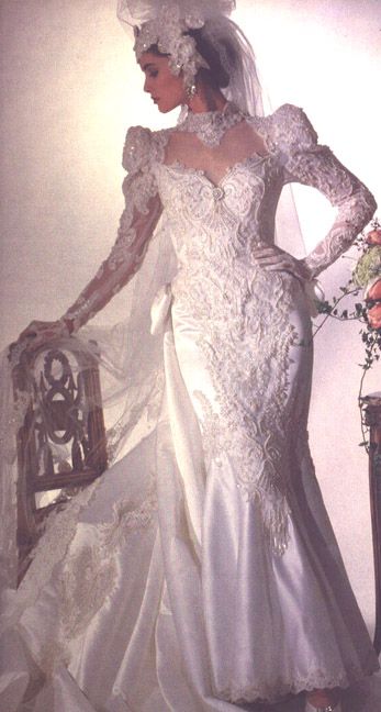 80s Wedding Dresses, Elegant Royal Dresses, Jessica Mcclintock Wedding Dress, Heirloom Wedding Dress, 1980s Wedding Dress, Vivienne Westwood Wedding Dress, 90s Wedding Dress, Vivienne Westwood Wedding, Wedding Dress Gallery