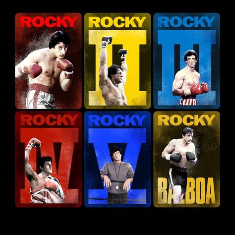 Rocky Balboa 1, Rocky Balboa Poster, Rocky Series, Rocky Poster, Rocky Film, Rocky Ii, Gym Guys, Childhood Tv Shows, Rocky Balboa