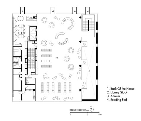 Library Design Architecture Plan Layout, Public Library Architecture, Library Floor Plan, Site Development Plan, Public Library Design, Library Plan, Mini Library, Library Architecture, Childrens Library