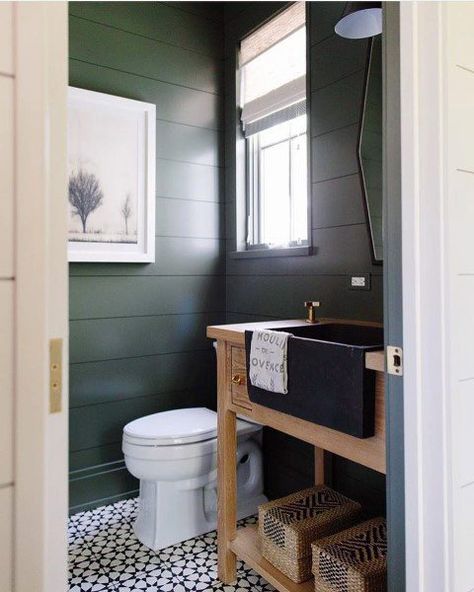 Top 60 Best Half Bath Ideas - Unique Bathroom Designs Green Bathroom Colors, Half Bath Design, Stairs Bathroom, Unique Bathroom Design, Guest Bathroom Design, Latest Bathroom Designs, Half Bathroom Remodel, Top Bathroom Design, Armoire D'angle