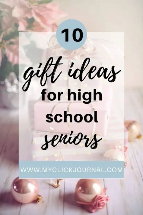 Gift Ideas For Seniors In High School, High School Senior Christmas Gift Ideas, Christmas Gifts For High School Seniors, High School Student Gifts From Teacher, Senior Year Gift Ideas, Gifts For Seniors In High School, High School Senior Gift Ideas, Senior Gifts Ideas, Senior Year Gifts