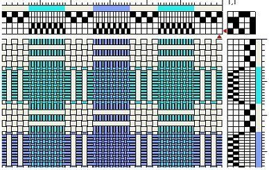 Weaving Patterns Design, Towel Weaving, Willow Weaving, Rigid Heddle Weaving, Card Weaving, Weaving Drafts, Weaving Rug, Double Weave, Water Machine