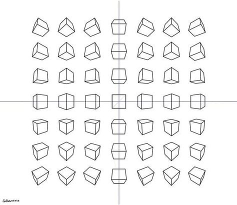 Practice Drawing Shapes, Geometric Shapes Drawing, Basic Sketching, Perspective Drawing Lessons, Art Basics, Geometric Drawing, Industrial Design Sketch, Drawing Exercises, Perspective Art