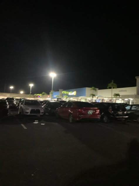 Walmart Parking Lot Aesthetic, Walmart Parking Lot Night, Walmart At Night, Walmart Aesthetic Pictures, Walmart Background, Aesthetic Parking Lot, Parking Lot At Night, Walmart Aesthetic, Parking Lot Aesthetic