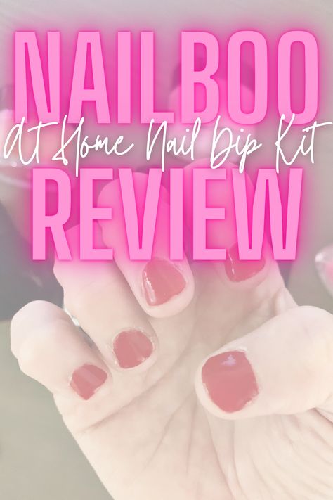 Doing Dip Nails At Home, Nail Boo Dip Powder, Nailboo Dip Colors On Nails, Dip Nails At Home, Nailboo Dip Colors, Nailboo Dip Tutorial, Dip Nail Kits For Home, Nail Dip Kit, How To Soak Off Dip Nails At Home