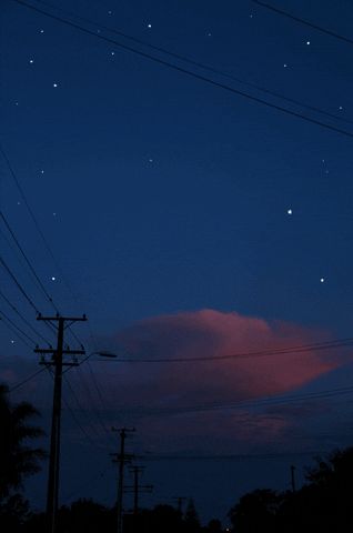 Night Sky, Gif, Tumblr, Iphone, Stars, Photography