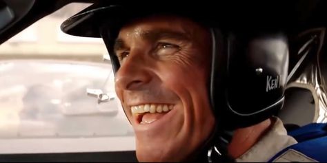 Christian Bale as Ken Miles, Ford V Ferrari Ken Miles Christian Bale, Christian Bale Ford Vs Ferrari, Ford V Ferrari, Ken Miles, Carroll Shelby, Christian Bale, Lady And Gentlemen, Race Cars, Ferrari