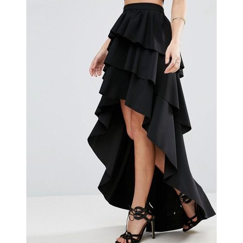 ASOS Rara High Low Maxi Skirt in Scuba ($61) ❤ liked on Polyvore featuring skirts, high-waisted maxi skirts, hi low skirt, high waisted pleated skirt, maxi skirts and high-waist skirt Long Grey Skirt, Pleated Skirt Pattern, Asymmetrical Maxi Skirt, Street Style Skirt, Hi Low Skirt, High Low Maxi Skirt, Skirt Patterns, Hi Low Skirts, High Waist Long Skirt