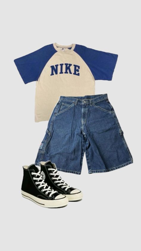 #myfirstshuffle Downtown Outfits, Outfit Inspo Casual, Nike Shirt, Nike Vintage, روتين العناية بالبشرة, Swaggy Outfits, Style Streetwear, Casual Style Outfits, Fit Inspo