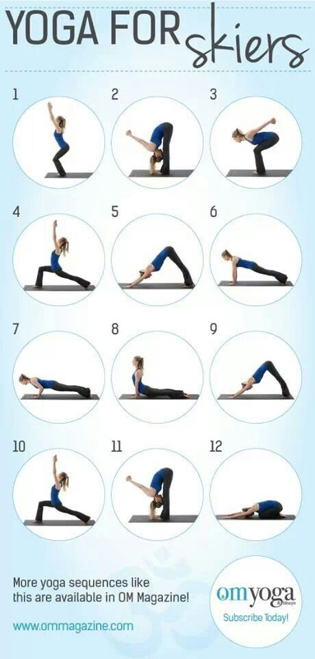 yoga for skiers OM Yoga pinterest Skiing Workout, Ski Fit, Skiing Training, Poses For Beginners, Ski Racing, Ski Outfit, Easy Yoga Workouts, Ski Season, Yoga Poses For Beginners