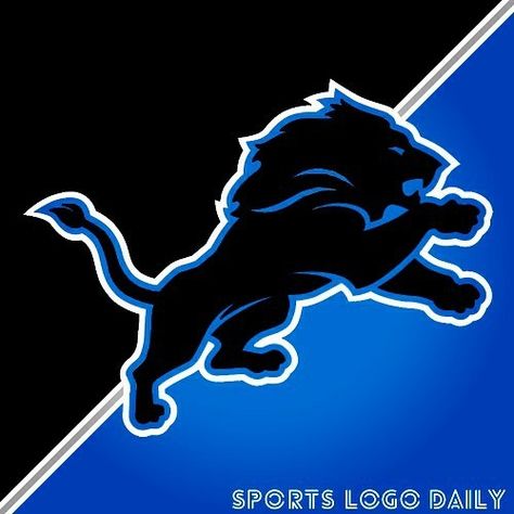 Lions Wallpaper, Detroit Lions Wallpaper, Detroit Tattoo, Detroit Logo, Lion Birthday Party, Nfl Logos, Detroit Lions Logo, Lions Logo, Jordan Logo Wallpaper