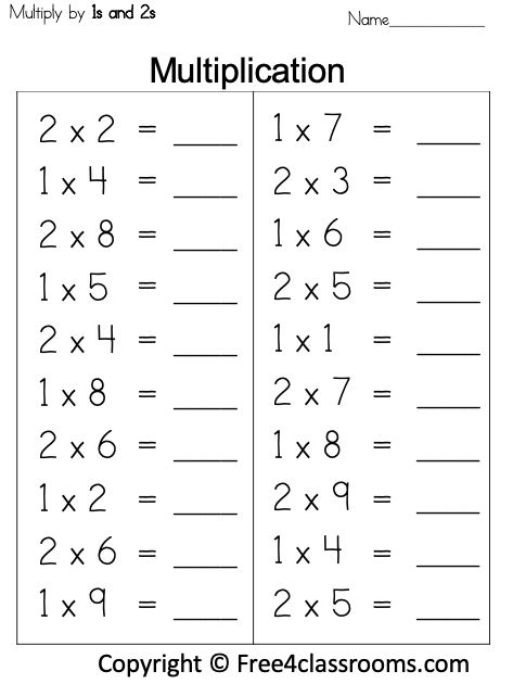 Multiplication Facts Worksheets - Understanding Multiplication To 10x10 130 Free Multiplication Worksheets, Printable Multiplication Worksheets, Multiplication Facts Worksheets, Math Multiplication Worksheets, Multiplication Worksheet, Printable Worksheets For Kids, Math Addition Worksheets, Math Subtraction, Dolch Words