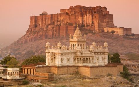 The Indian state of Rajasthan, situated in the north – western region of India is one of the best and most famed locations for the tourists coming to India from Abroad. Boasting the Indian culture, tradition, heritage and historic tales this state was the bucket of great rulers and kingdoms. Mehrangarh Fort, Amazing India, Visit India, Jaisalmer, Travel India, India Tour, Indian Architecture, Destination Voyage, Rishikesh