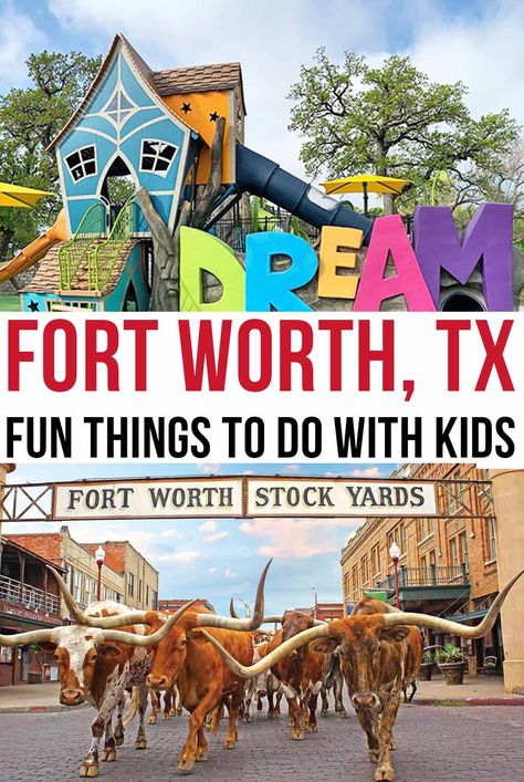 Spending a day in Fort Worth, Texas is a must-do! Whether you are wanting to spend a day kayaking, exploring dinosaurs, visit museums or ride a train, you’ll find it in Fort Worth. Ft Worth Texas Things To Do, Things To Do In Fort Worth Texas, Fort Worth Stockyards Outfit, Preschool Field Trip, Fort Worth Downtown, Dallas Activities, Rooms To Go Kids, Texas Rodeo, Texas Vacation