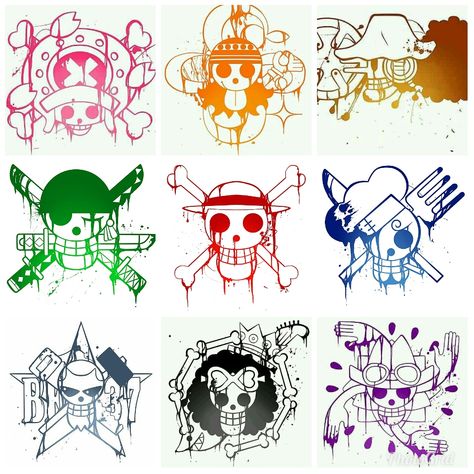 Zoro Skull Logo, Strawhat Crew Tattoo, One Piece Skull Tattoo, One Piece Skull Logo, One Piece Skull, Picrew Oc, R6 Wallpaper, Unique Tattoos For Men, My Icon