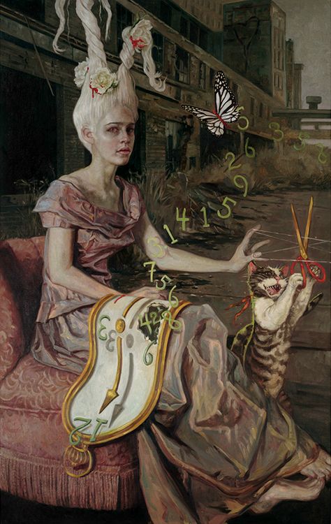 "The Severed Continuum" (2013) Gail Potocki, Tom Bagshaw, Visionary Art, Art And Illustration, Ethereal Art, Old Master, Unique Photo, Surreal Art, Portrait Drawing