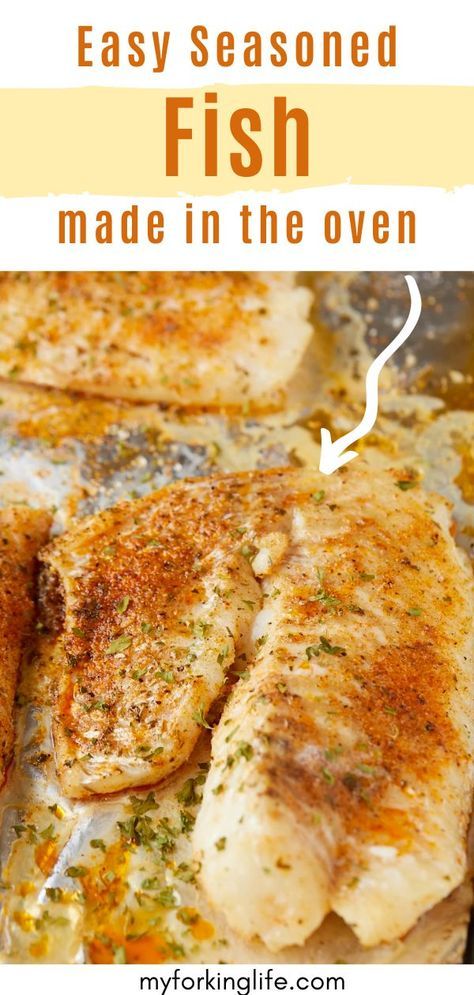 Treat yourself to a delicious and healthy meal with this easy oven-baked fish recipe. With just a few simple ingredients and minimal preparation, you can enjoy tender and flaky fish fillets seasoned to perfection. It's a versatile dish that can be customized with your favorite herbs and spices, making it a go-to option for a hassle-free dinner. Orange Roughy Recipes, Baked Snapper, Oven Baked Fish, Baked Haddock, Sardine Recipes, Fish Recipes Baked, White Fish Recipes, Baked Fish Recipes, Fish Fillets