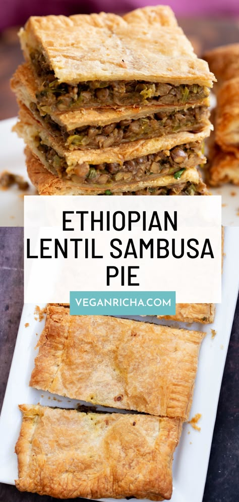 Lentil Pie, Vegan Egusi, Gluten Free Ethiopian Food, Lentil Pie Puff Pastry, Ethiopian Food Recipes Vegetarian, Vegan Ethiopian Food, Lentil Sambusa Recipe Ethiopian, Vegan Ethiopian Recipes, Ethiopian Lentils