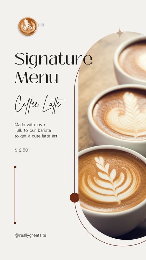 Cafe Poster Design Ideas, Cafe Menu Design Ideas, Coffee Poster Design Graphics, Coffee Advertising Ideas, Menu Coffee Design, Cafe Poster Design, Cafe Graphic Design, Cafe Social Media, Cafe Advertising