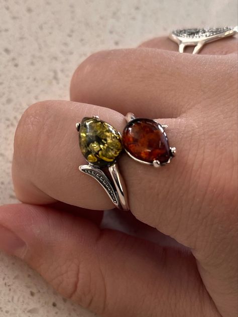 #amber #ring #jewelry #gemstonering Amber Ring Engagement, Amber Wedding Ring, Amber Engagement Ring, Twilight Wedding, Hollow Boys, Amber Ring, Duchess Of Cornwall, Color Stone, Put A Ring On It