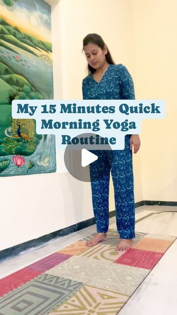 15 Minute Yoga Routine, Quick Morning Yoga Routine, Quick Morning Yoga, Morning Mobility, 15 Minute Morning Yoga, Easy Yoga For Beginners, Morning Stretches Routine, Morning Exercises, Good Mornings Exercise