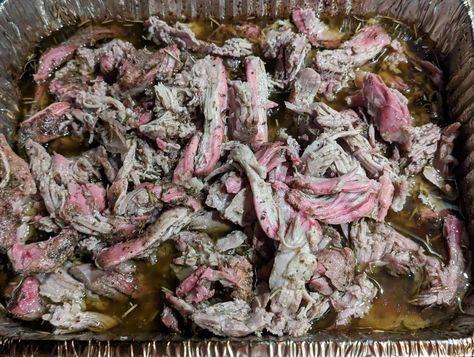 Smoked Pulled Lamb Leg - What's Smoking Smoked Lamb Leg, Pulled Lamb, Lamb Roast Recipe, Smoked Lamb, Lamb Leg Recipes, Lamb Leg, Smoked Food, Leg Of Lamb, Electric Smoker