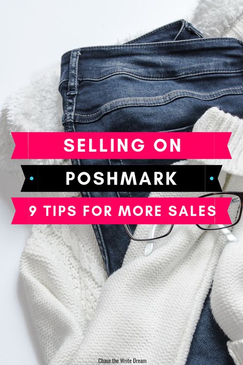 Selling on Poshmark: 9 Tips for More Sales Posh Aesthetic, Poshmark Packaging, Selling Used Clothes, Ebay Selling Tips, Selling Clothes Online, Reselling Clothes, Resale Clothing, What To Sell, Nails 2021