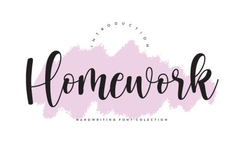 Holiday Homework Calligraphy, Homework Calligraphy, Craft Logo Design Creative, Bujo Fonts, Popular Font, Font Branding, Holiday Homework, Fonts Script, Fonts Creative