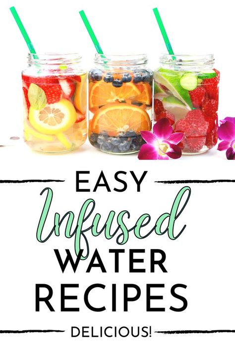 Looking for ways to drink more water? Try these infused water recipes to help make your water taste amazing and encourage you to drink more water all day. Ways To Drink More Water, Increase Water Intake, Benefits Of Drinking Water, Infused Water Recipes, Drink More Water, More Water, Water Recipes, Infused Water, 21 Day Fix