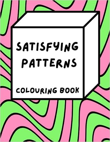 Satisfying Coloring Pages, Satisfying Patterns Colouring Book, Pattern Coloring Pages, Birthday List, Amazon Book Store, Colouring Books, Sake, Free Printables, Coloring Books