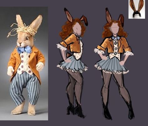 Ballet Cosplay, Hare Costume, March Hare Costume, Alice In Wonderland Ballet, The March Hare, White Rabbit Costumes, Alice In Wonderland Outfit, Costume Concept, Alice Costume