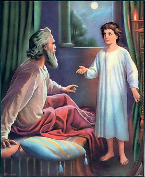 Samuel Hears The Call Samuel Bible, Bible Drawing, Hearing Gods Voice, Catholic Pictures, Bible Stories For Kids, Bible Illustrations, Bible History, Bible Pictures, Daily Bible Reading