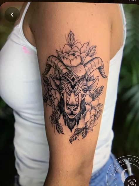 Tattoo Goat, Orlando Tattoo, Chicago Tattoo, Ram Tattoo, Horoscope Tattoos, M Tattoos, Capricorn Tattoo, Taurus Tattoos, Bull Tattoos