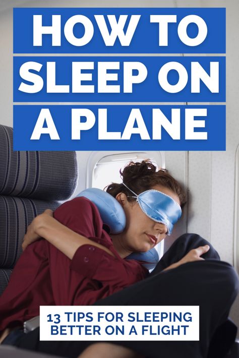 Traveling Overseas Tips, Plane Sleeping Hacks, Tips For Sleeping On A Plane, Plane Travel Hacks, How To Sleep On A Plane Long Flights, Airplane Sleeping Hacks, How To Sleep On A Plane, Airplane Hacks, Sleeping On A Plane