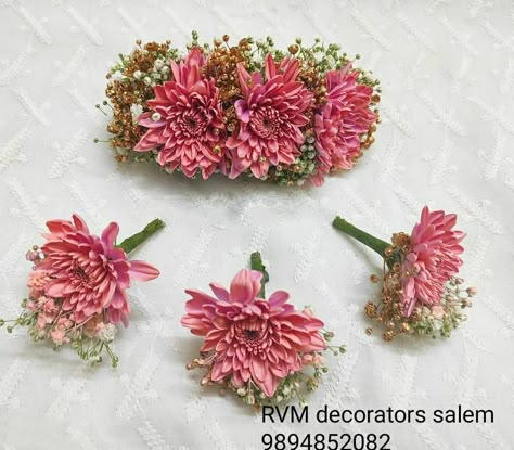 Hair Brooch Making, Bridal Jada, Diy Hair Accessories Beads, God Frame, Backdrop Setup, Thermocol Craft, Flower Jewellery For Haldi, Fresh Flower Jewelry, Bridal Hair Decorations