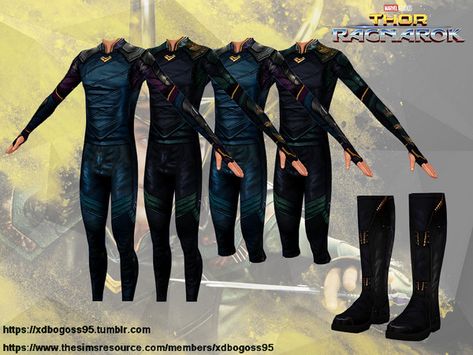 xdbogoss95's Thor Ragnarok Loki Multipack costume & boots Sims 4 Bucky Barnes Cc, Sims 4 Loki Cc, Ts4 Superhero Cc, Sims 4 Cc Marvel Clothes, Sims 4 Cc Guardians Of The Galaxy, Sims 4 Cc Marvel, Ragnarok Loki, Cc Men, Thor Costume