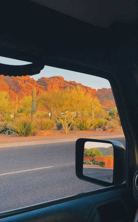 Zioncore Aesthetic, Desert Summer Aesthetic, Arizona Vision Board, Travel Aesthetic Usa, Road Trips Aesthetic, Arizona Summer Aesthetic, Arizona Lifestyle Aesthetic, Scottsdale Arizona Aesthetic, Sedona Arizona Aesthetic