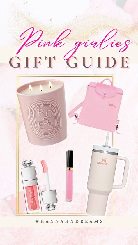 9 pink gift ideas for her & Best friend! Pink Birthday Gifts For Best Friend, Pink Aesthetic Gift Ideas, Pink Birthday Gifts, Gift Ideas For Your Bestie, Fashion Advice Woman, Pink Gift Ideas, Woman Tips, Valentine Baskets, Aesthetic Candles