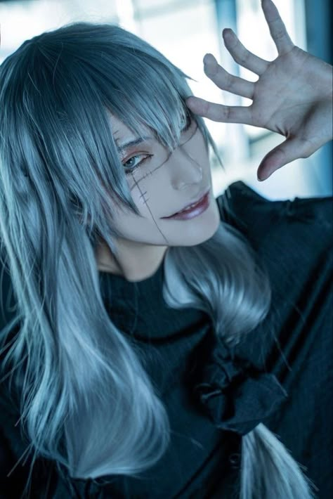 Mahito Jjk Cosplay, Jjk Poses, Fem Mahito, Mahito Cosplay, Cosplay Boy, Cosplay Cute, Beautiful Wolves, Male Cosplay, Cosplay Characters