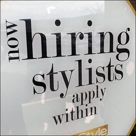 Now Hiring Salon Stylists, Hiring Hairstylist, Now Hiring Sign, Now Hiring, Window Signs, Hiring Now, We're Hiring, Shop Ideas, Natural Hair