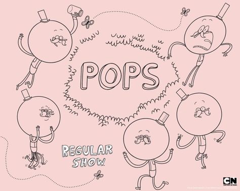 Love pops Pops Tattoo, Pops Regular Show, Regular Show Tattoo, Show Tattoo, Regular Show, Cartoon Network, Hello Kitty, Doodles, Tattoos