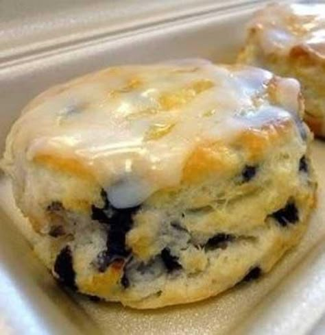 You will love this Glazed Blueberry Biscuits very much. Just try to cook them - TASTYDONE