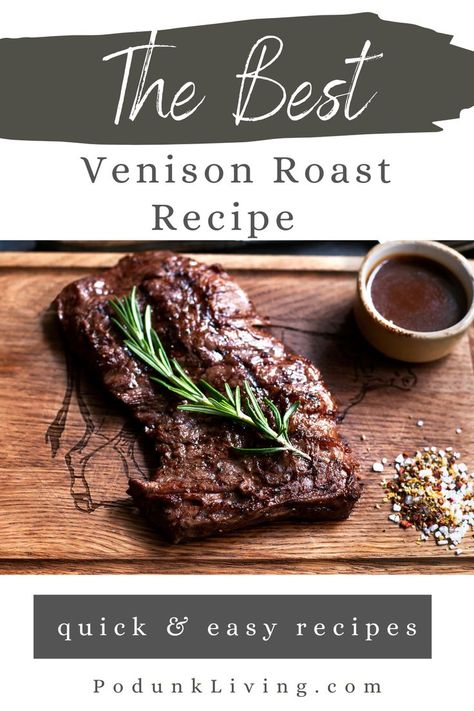 Are you looking for a venison roast recipes for dinner in 30 minutes or less? Dump and go dinners like this pot roast instant pot recipe will be sure to please the taste buds! Pot roast seasoning is easily customizable, and dump and go instant pot recipes are great for busy families! If your deer hunting family (or elk hunting) is looking for a way to clear some freezer space for deer season, check out our venison meat recipes. Cooking deer and elk meat is a healthy way to utilize your wild game Pot Roast Instant Pot Recipe, Venison Roast Recipes, Dump And Go Dinners, Roast Venison Recipes, Pot Roast Instant Pot, Dump And Go Instant Pot, Roast Instant Pot, Roast Seasoning, Venison Stroganoff