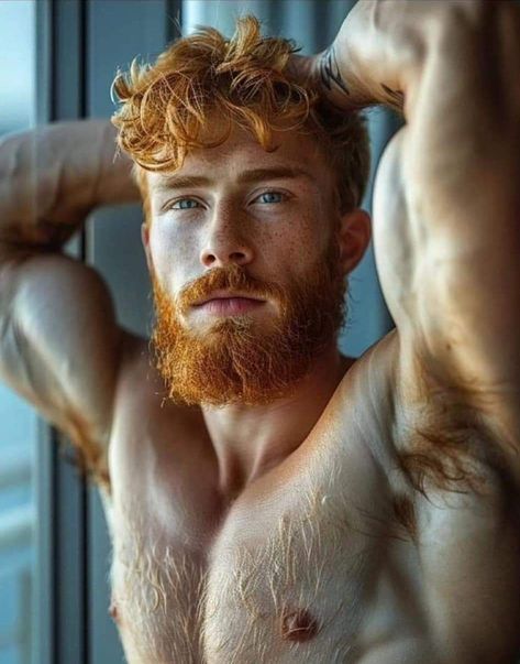 Ginger Haired Men, Ginger Hair Color Men, Ginger Bearded Men, Handsome Redhead Men, Buff Redhead Men, Red Head Men, Ginger Male, Hot Scottish Men, Ginger Guys