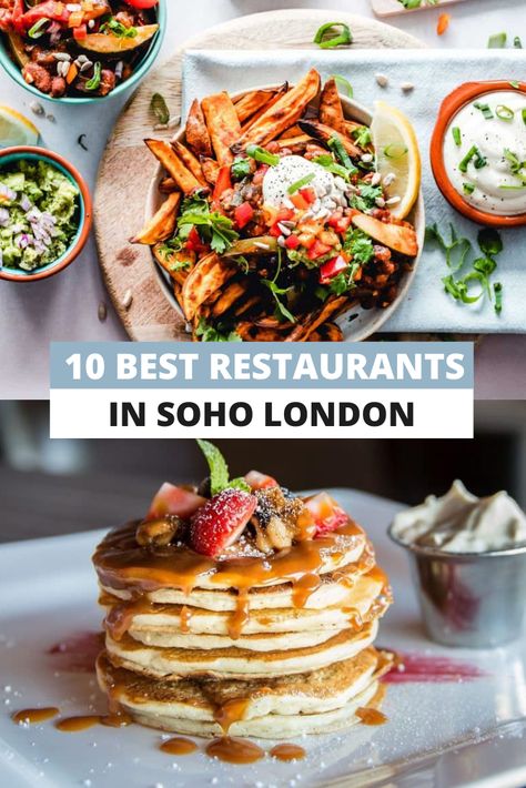 london restaurants Soho London Restaurant, British Dinner, London Dinner, Best Restaurants In London, Restaurants London, Soho Restaurants, London Travel Guide, London Cheap, Romantic Restaurants