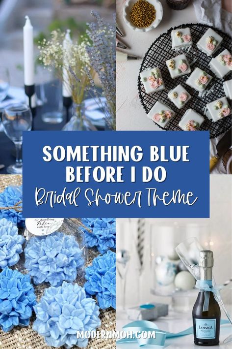 Planning a Something Blue Before I Do bridal shower theme? This guide helps you modernize the classic Something Blue bridal shower tradition with fresh ideas for every detail. From blue-themed decor to creative games and prizes, you'll find inspiration to wow the bride and guests. Explore fun twists on the Something Blue wedding shower theme details to make this celebration unforgettable! Bridal Shower Decorations Blue And White, Something Blue Bridal Shower Table Decor, Blue Themed Tea Party, Something Blue Shower Cookies, Blue And White Bridal Shower Cake, Bridal Shower Christian Ideas, Bridal Shower Ideas Blue Color Schemes, Blue And Gold Bridal Shower Ideas, Dusty Blue Wedding Shower Ideas