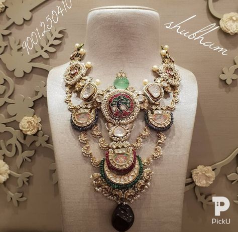 Mughal Jewelry Royals, Mughal Jewelry, Indian Wedding Jewelry Sets, Bride Jewelry Set, Kundan Jewellery Set, Silver Jewelry Accessories, Long Silver Earrings, Indian Bridal Jewelry Sets, Fancy Jewelry Necklace