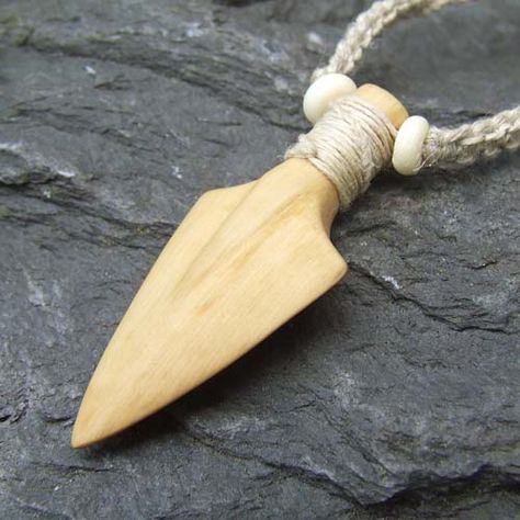 Pendant hand carved from boxwood. Carved Wood Necklace Pendants, Wood Carving Necklace, Wood Carving Pendant, Wood Jewelry Diy, Wooden Jewelery, Dremel Crafts, Hand Carved Jewelry, Antler Crafts, Wood Jewelery