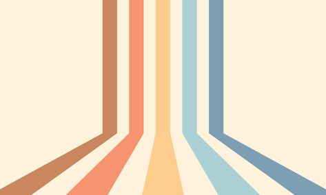 70s retro perspective lines background. Colorful 60s and 70s stripes style vector illustration design, banner, backdrop and wallpaper vector. Perspective Background, Perspective Lines, 70s Stripes, 60s Theme, Lines Background, Slide Background, Cup Wraps, Background Colorful, Line Background