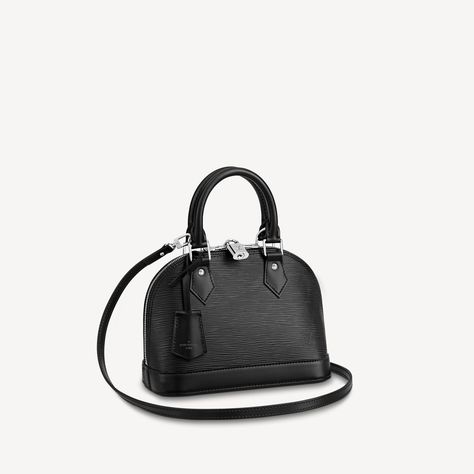 Alma Louis Vuitton, Lv Alma, Vintage Leather Handbag, Alma Bb, Popular Handbags, Louis Vuitton Official, Iconic Bags, Cute Purses, Black Handbags